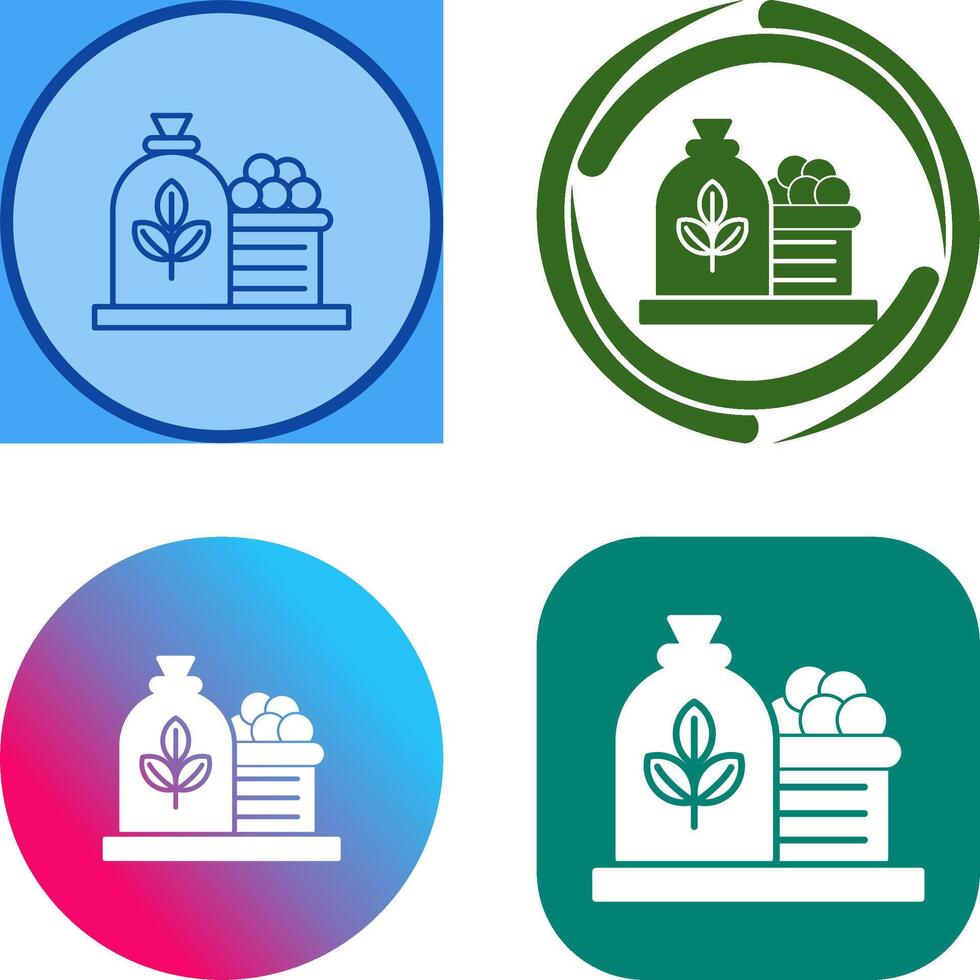 Harvest Icon Design vector