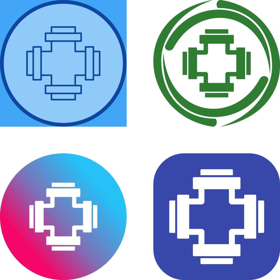 Plumbing Icon Design vector