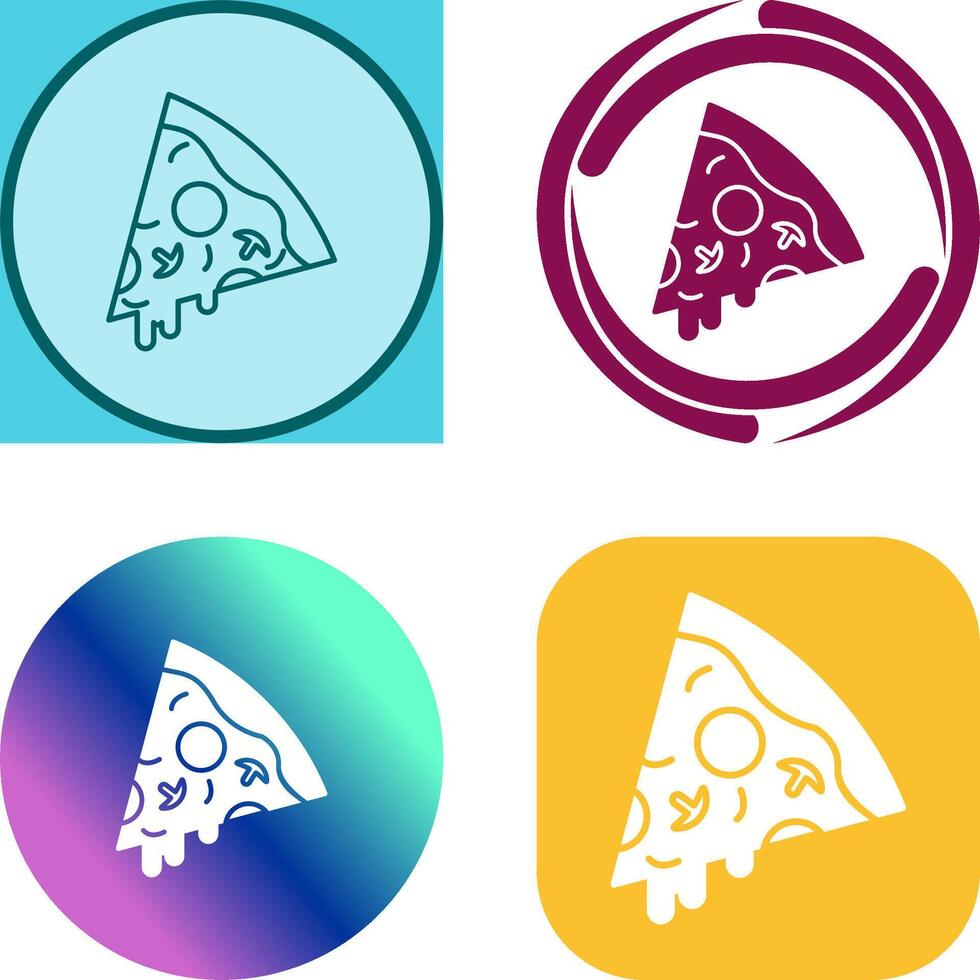 Pizza Icon Design vector