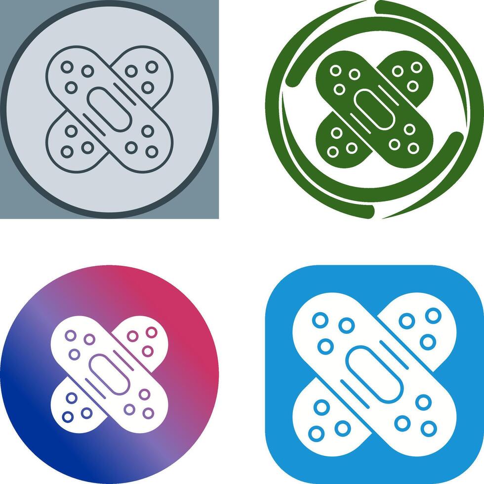 Bandage Icon Design vector