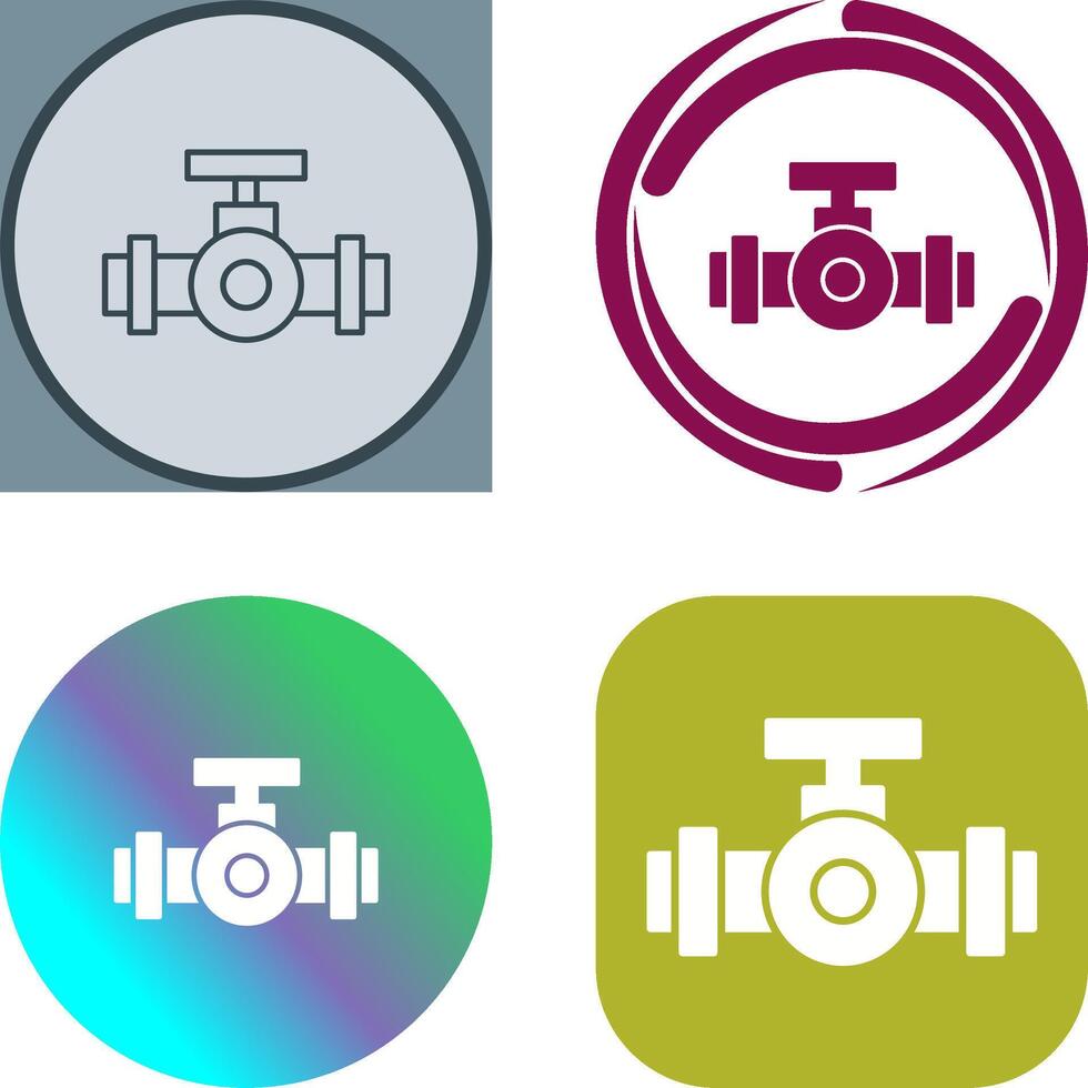 Plumbing Icon Design vector