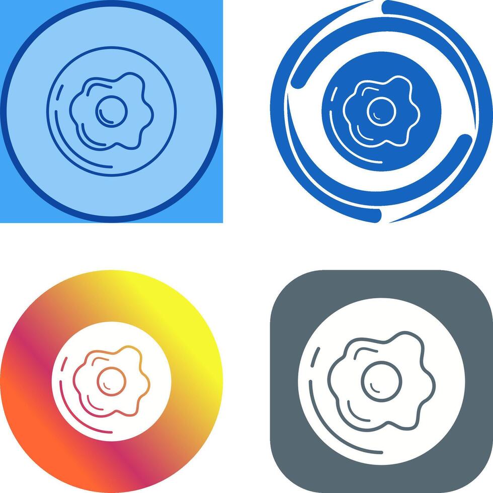 Breakfast Icon Design vector