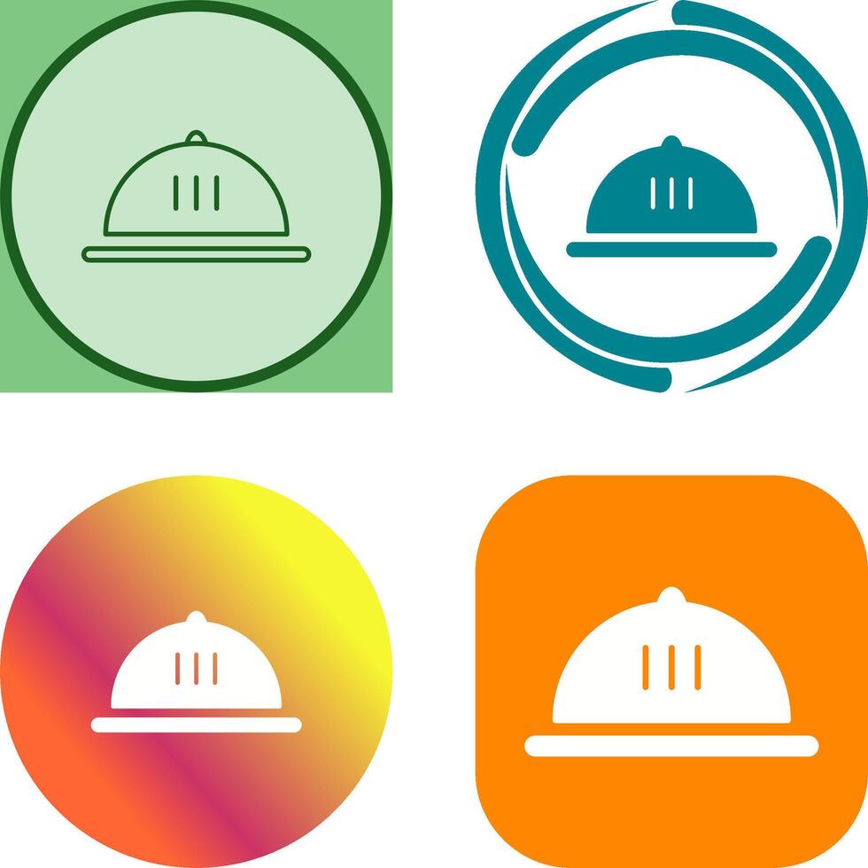 Dish Icon Design vector