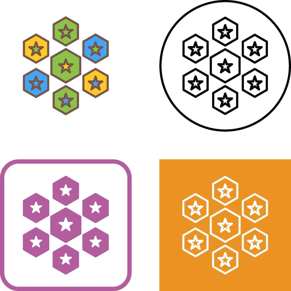Unique Reputation Management Icon Design vector