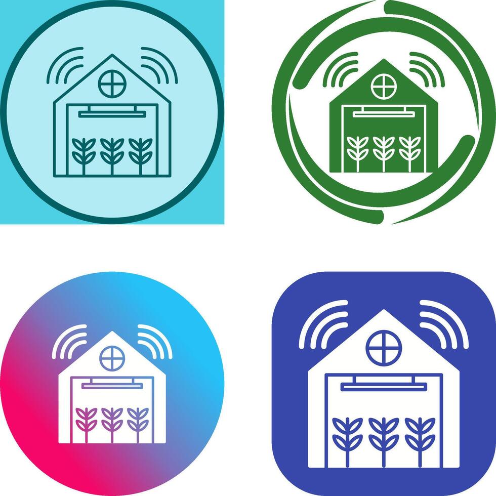 Warehouse Icon Design vector