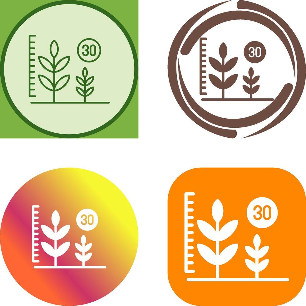Growth Icon Design vector