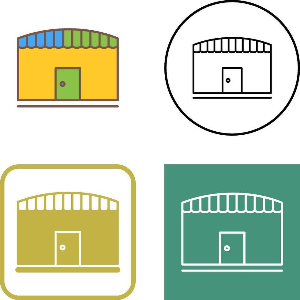 Unique Shop Icon Design vector