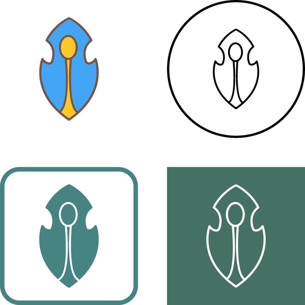 Unique Game Character Icon Design vector