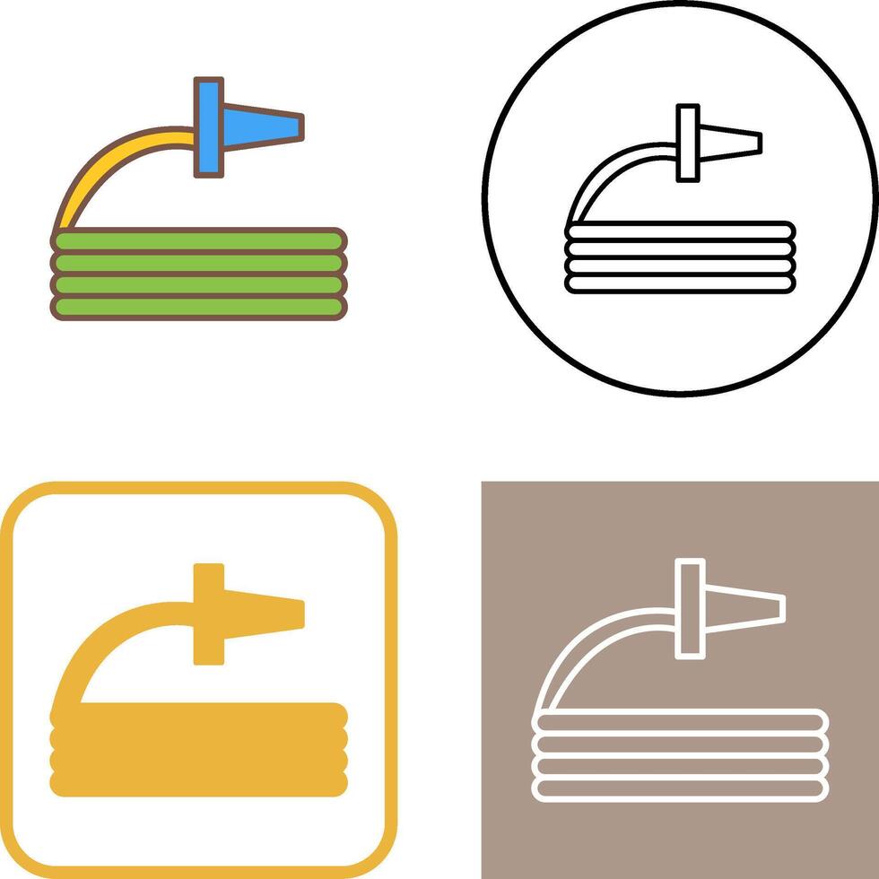 Unique Hose Icon Design vector