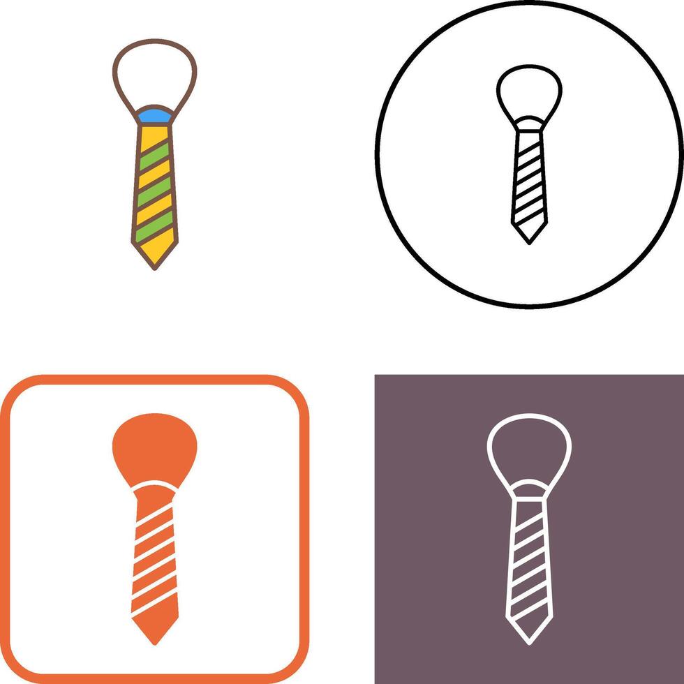 Tie Icon Design vector