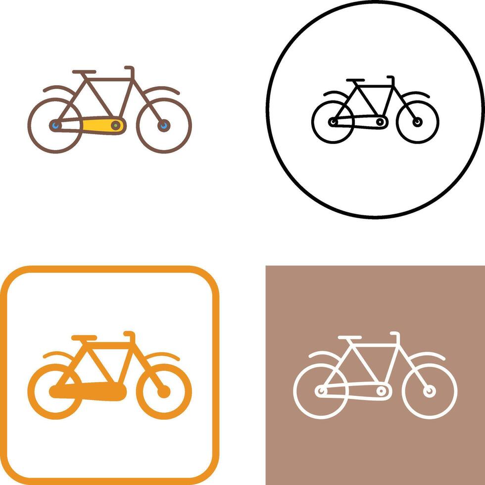 Bicycle Icon Design vector