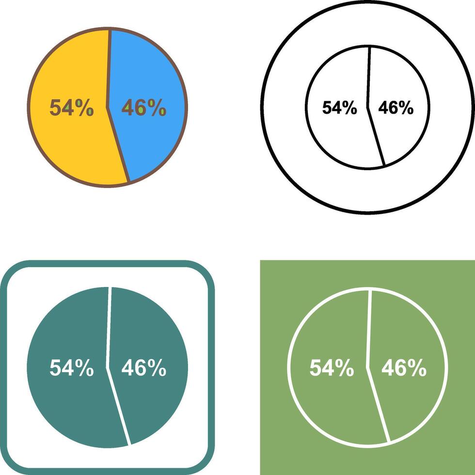 Candidate Stats Icon Design vector