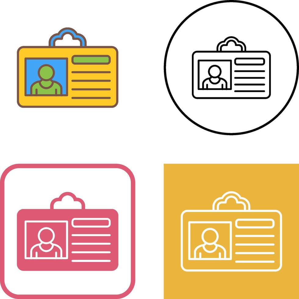 Criminal Card Icon Design vector
