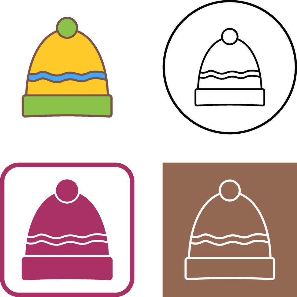 Hat Icon Design vector