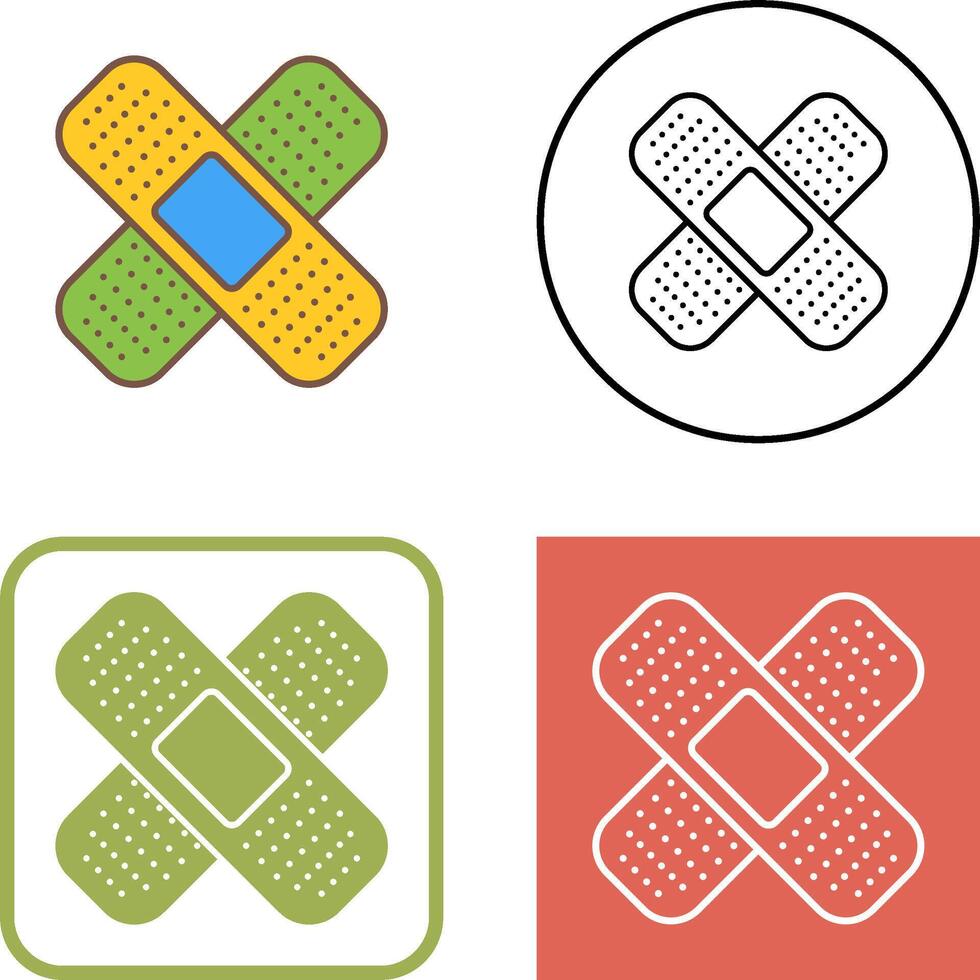 Bandages Icon Design vector