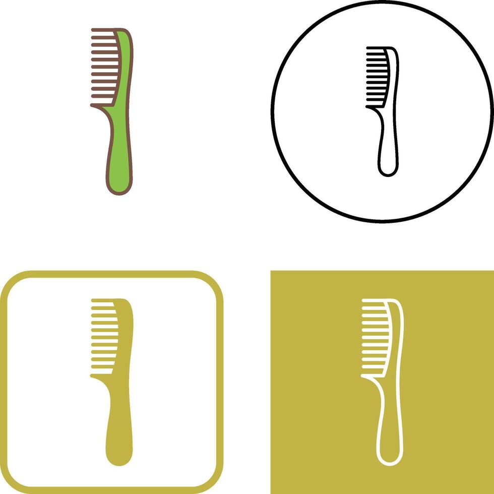 Comb Icon Design vector