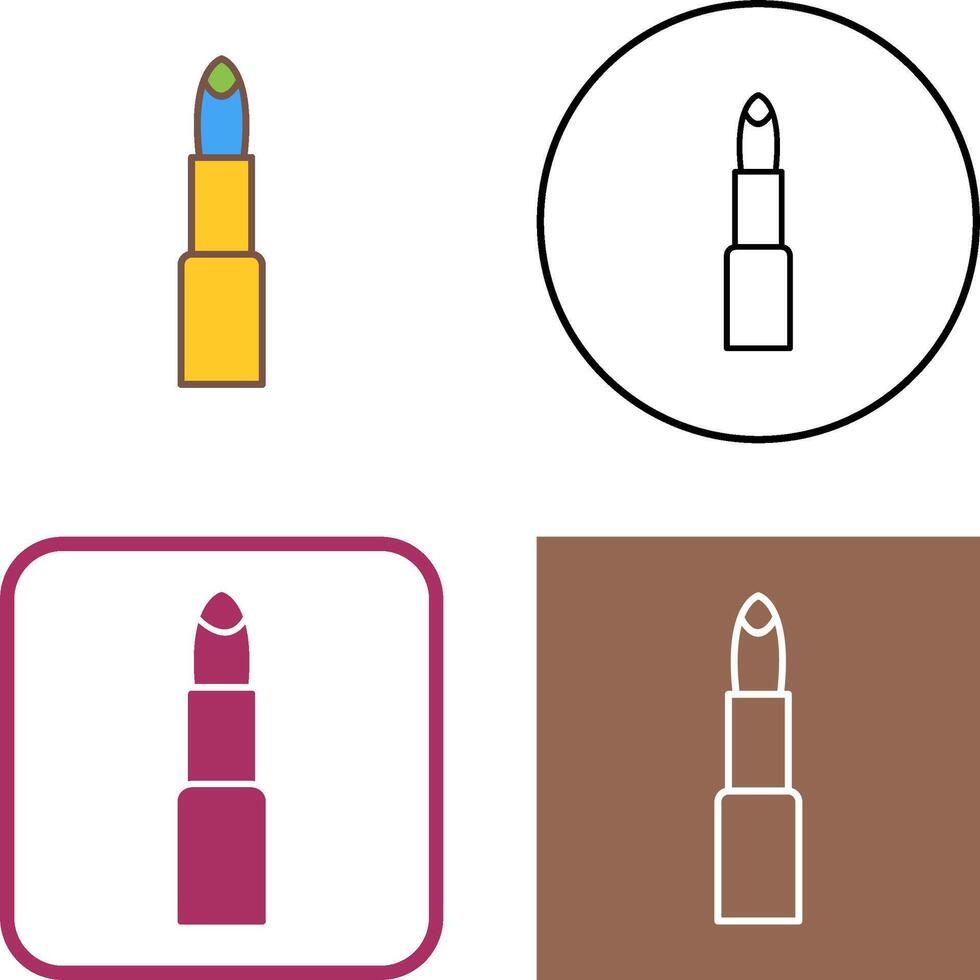 Lipstick Icon Design vector