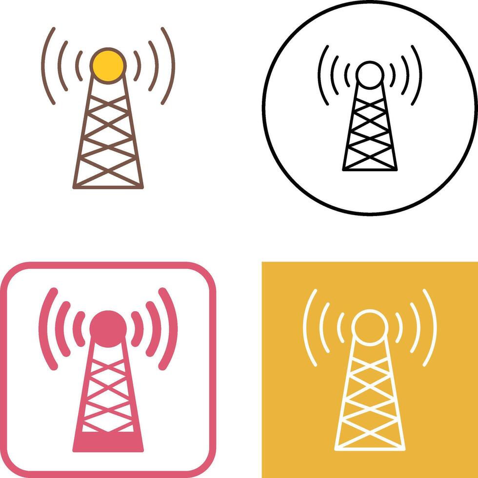 Tower Icon Design vector