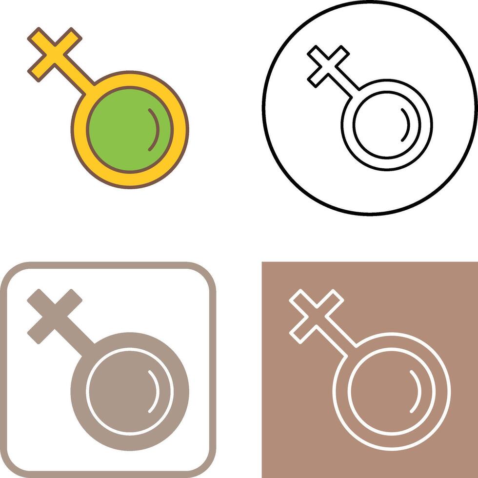 Female Icon Design vector