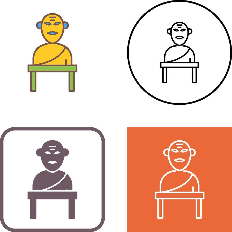 Greek god Icon Design vector