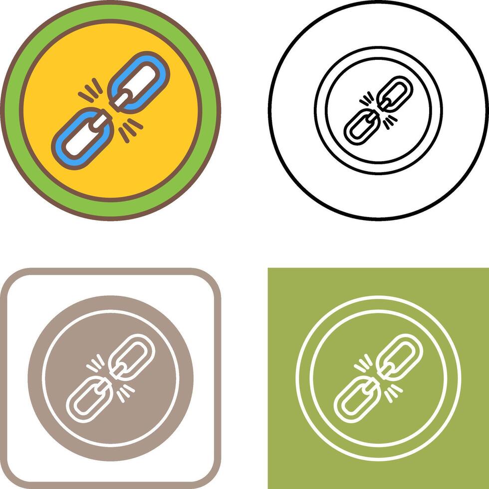 Link Icon Design vector