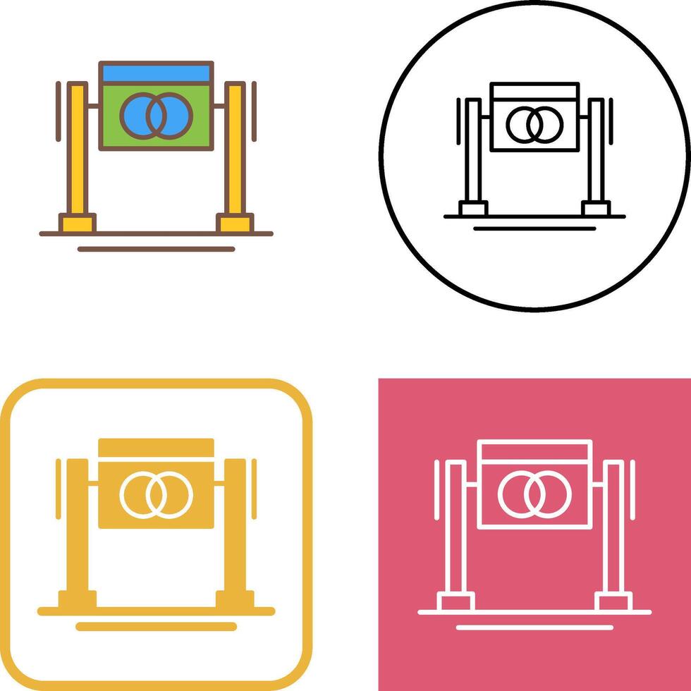 Wedding Sign Icon Design vector