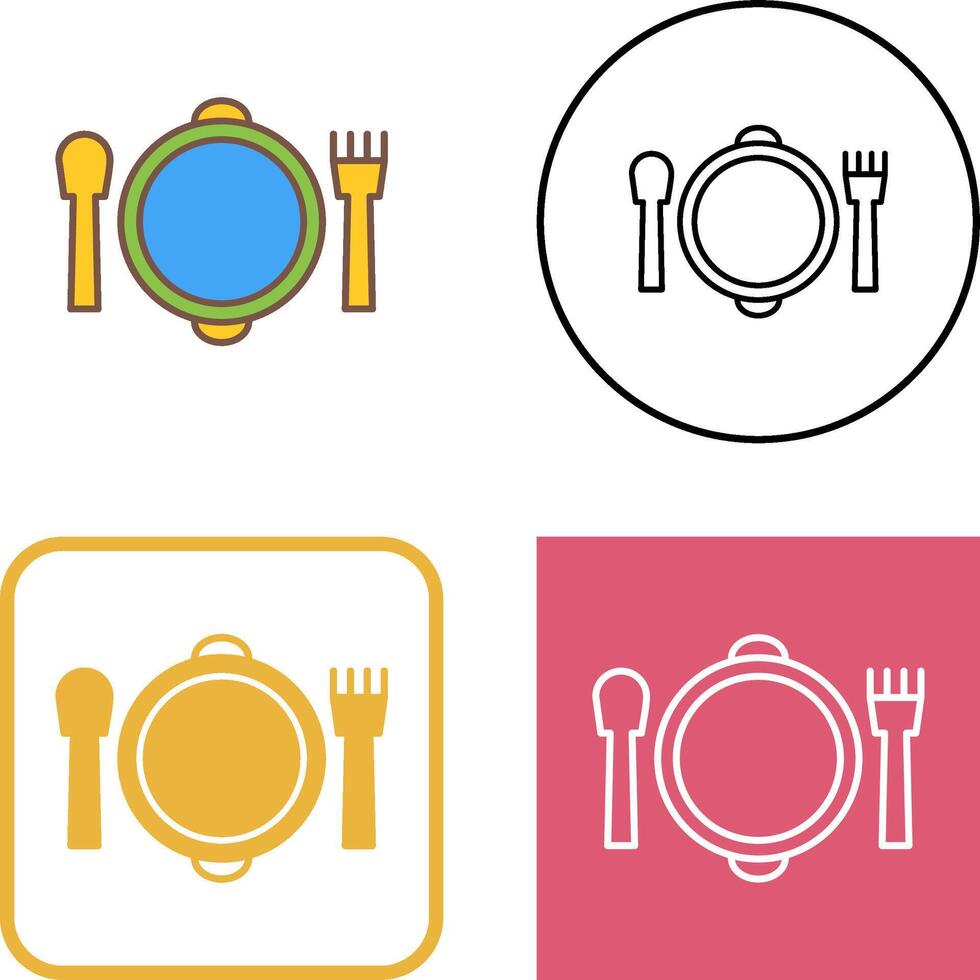Banquet Icon Design vector