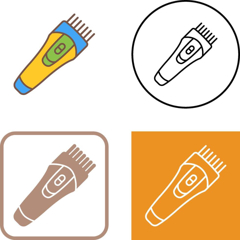 Trimmer Icon Design vector