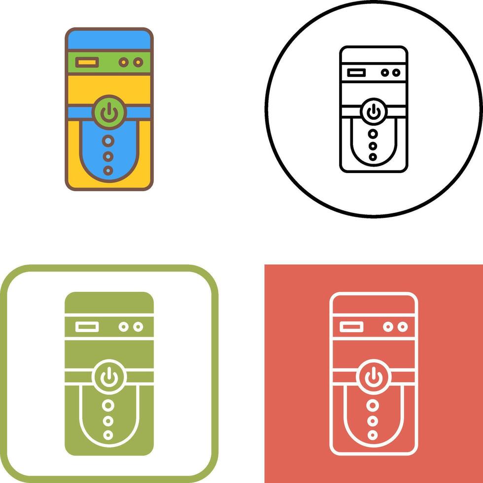 Cpu Icon Design vector