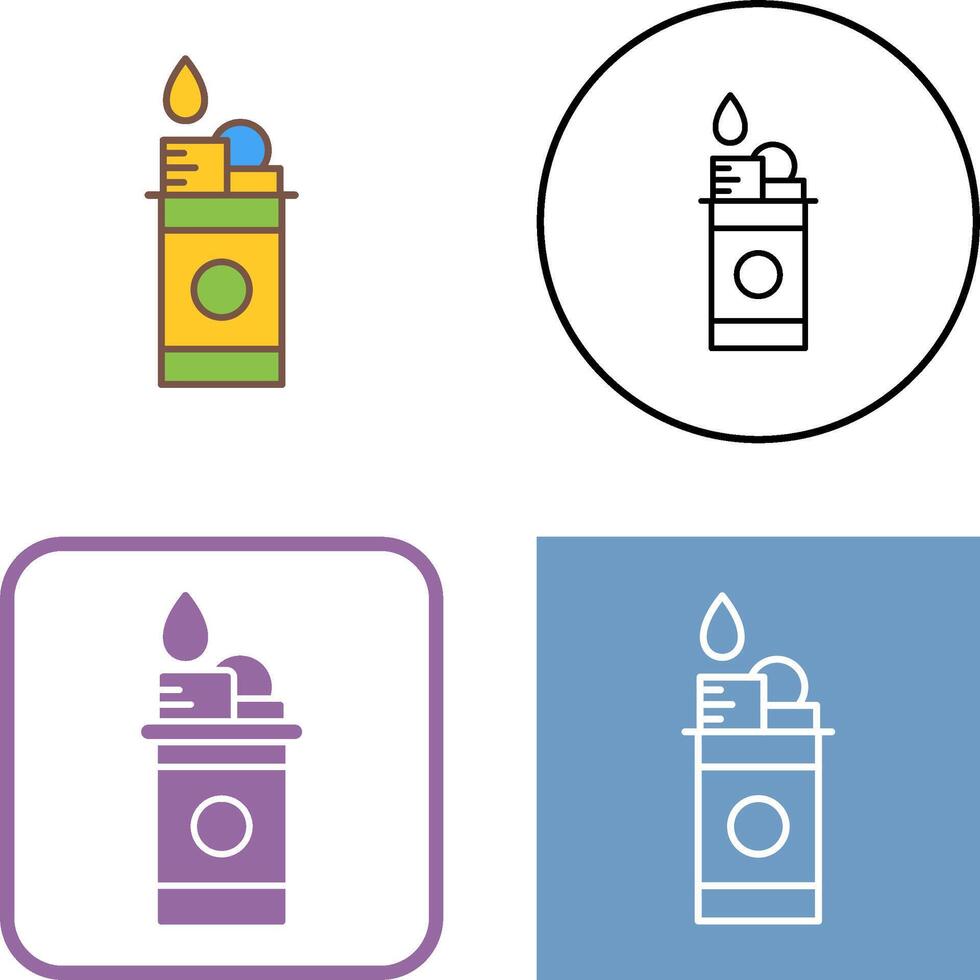 Lighter Icon Design vector