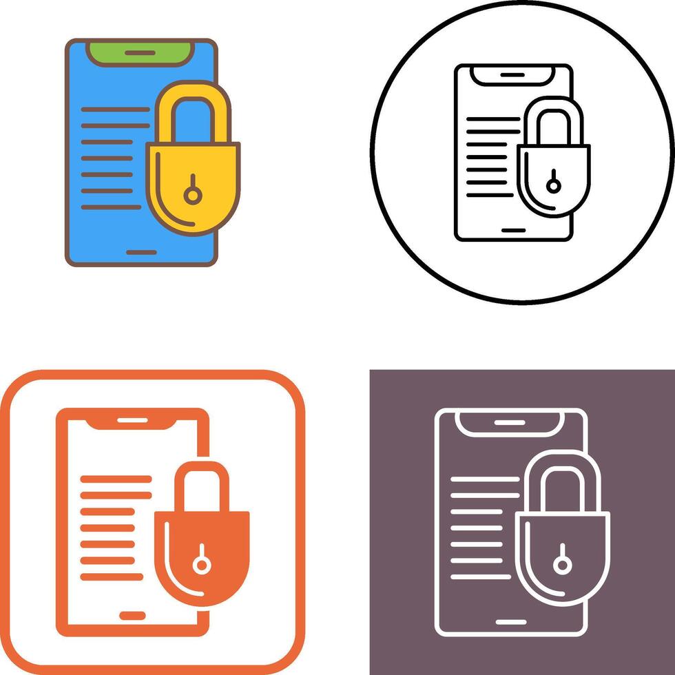 Smart Phone Icon Design vector