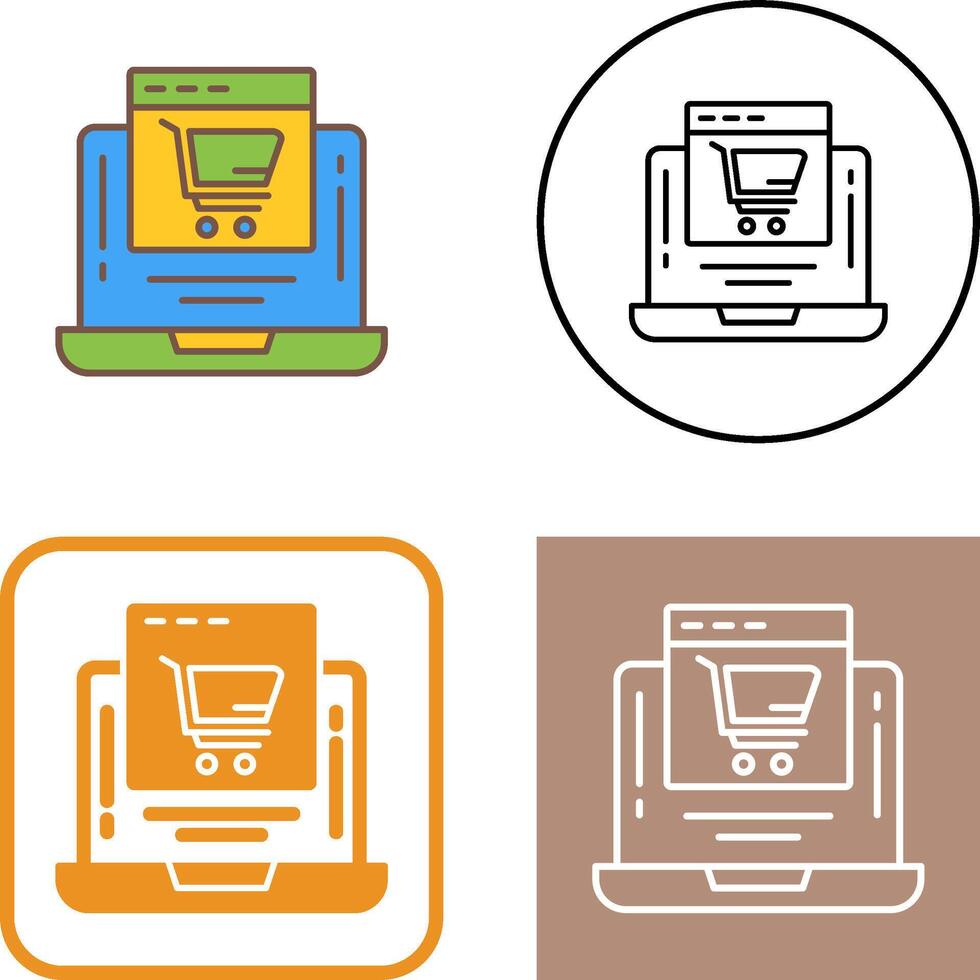 Add to Cart Icon Design vector