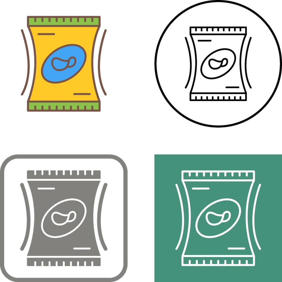 Snack Icon Design vector