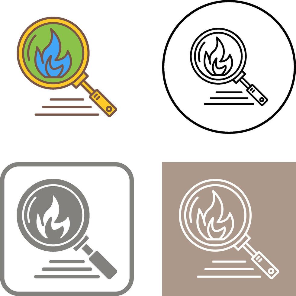 Disaster Icon Design vector