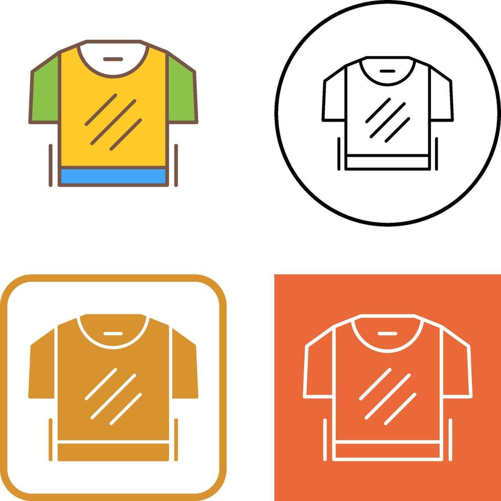 TShirt Icon Design vector
