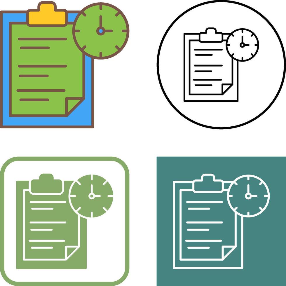 Task Management Icon Design vector