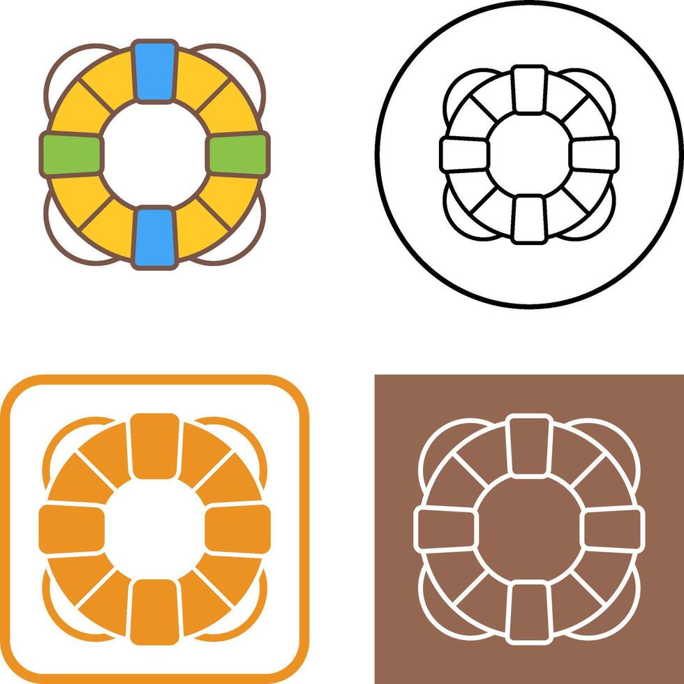 Lifesaver Icon Design vector