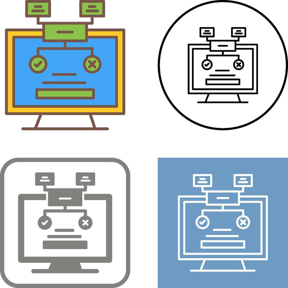Methodology Icon Design vector