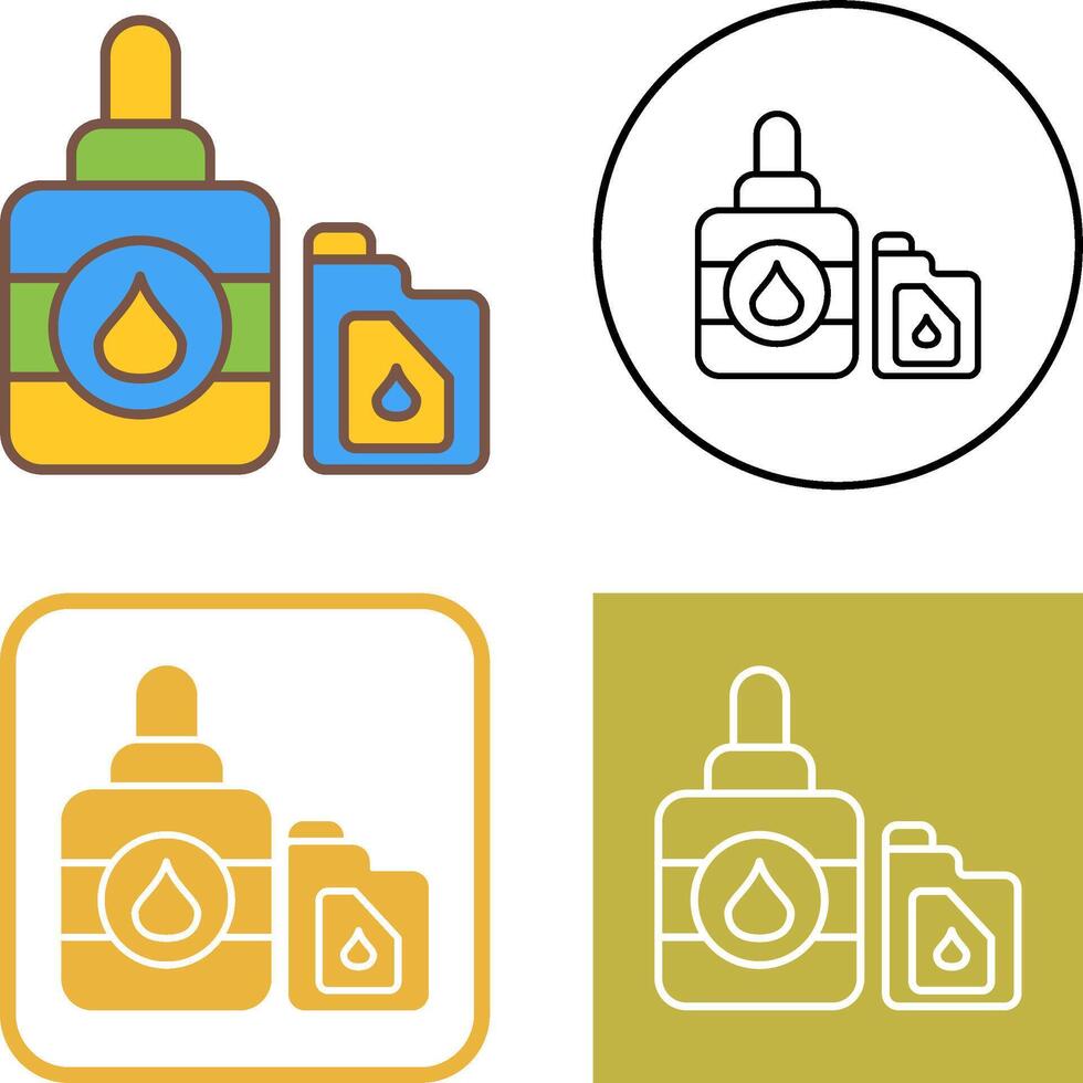 Ink Cartridge Icon Design vector