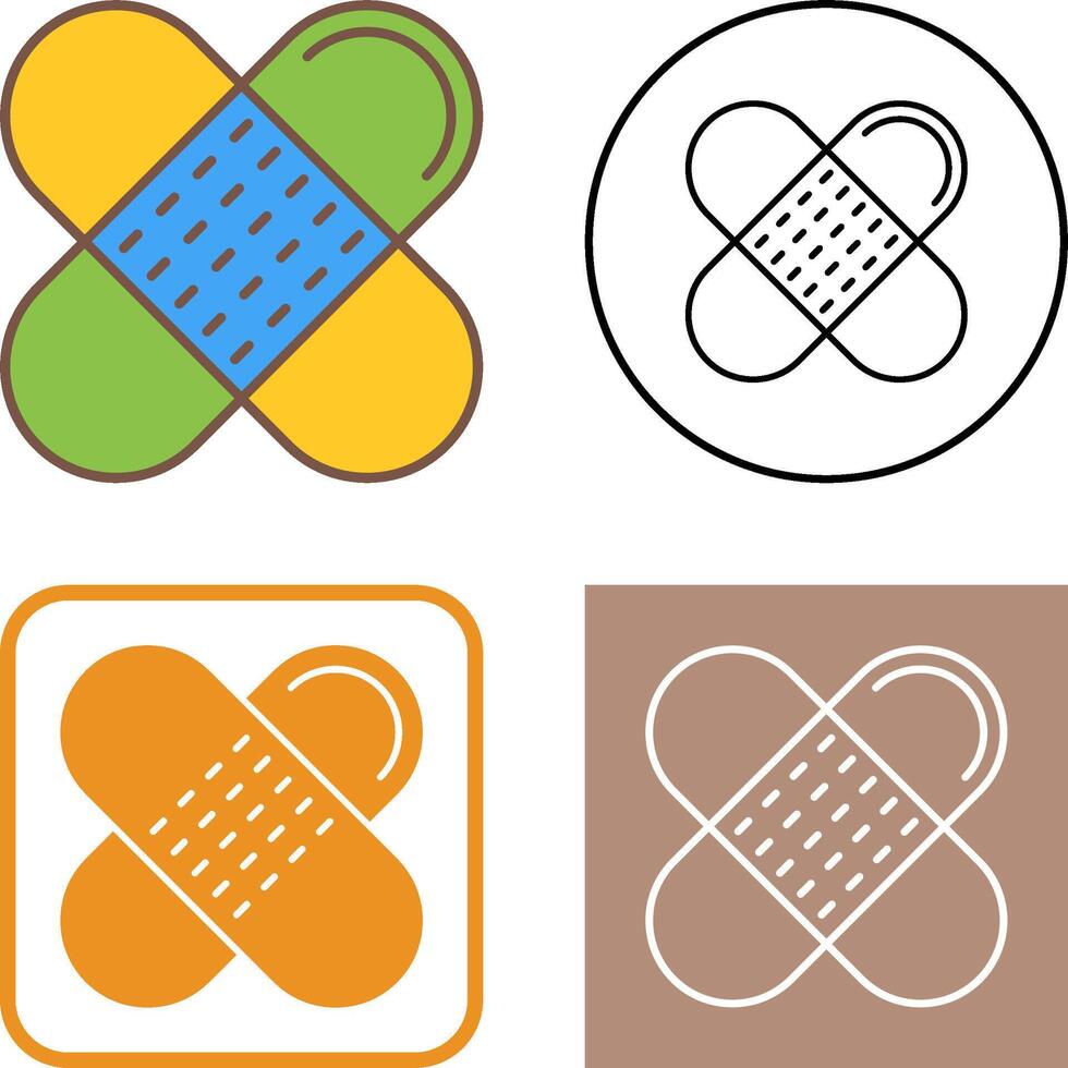 Bandage Icon Design vector