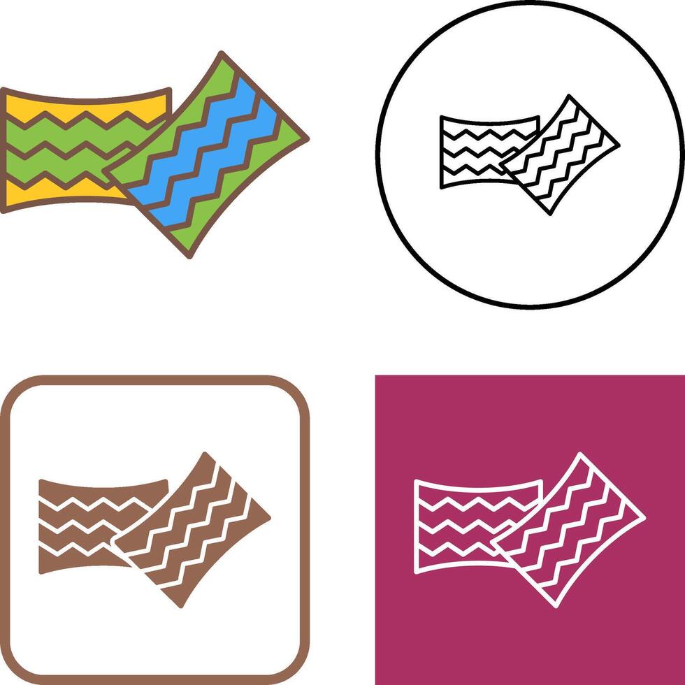 Cushions Icon Design vector