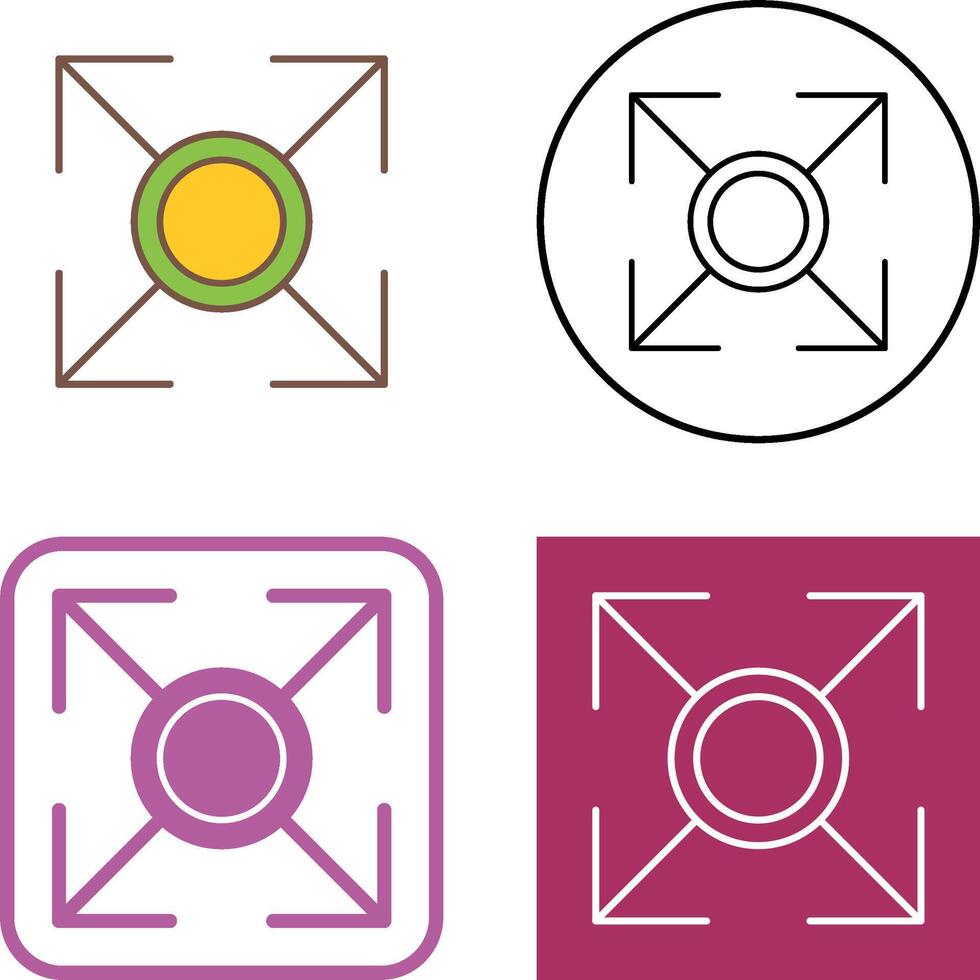 Expand Icon Design vector