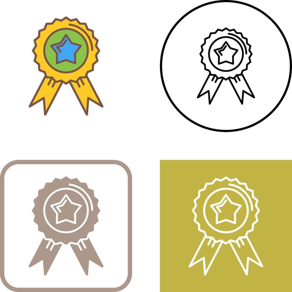 Badge Icon Design vector