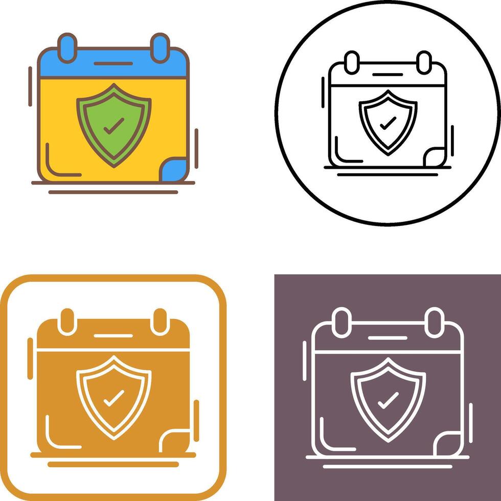 Period Time Icon Design vector