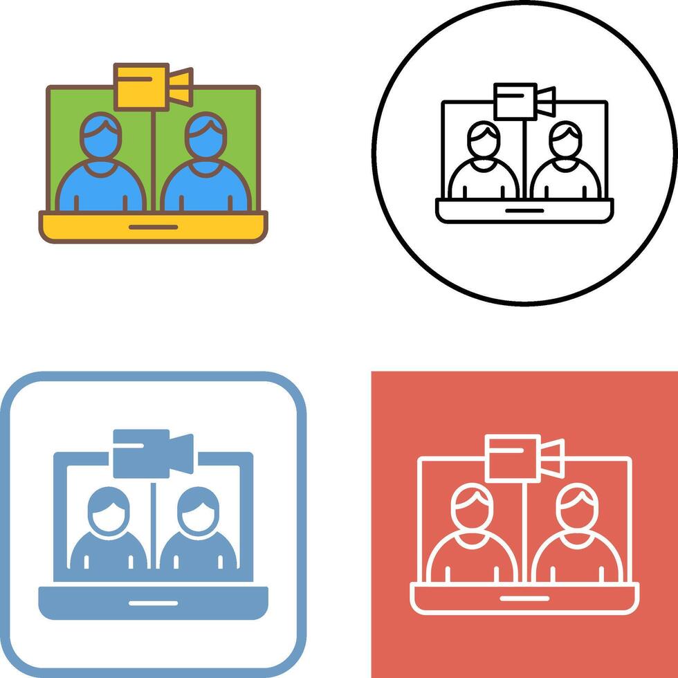 Conference Icon Design vector