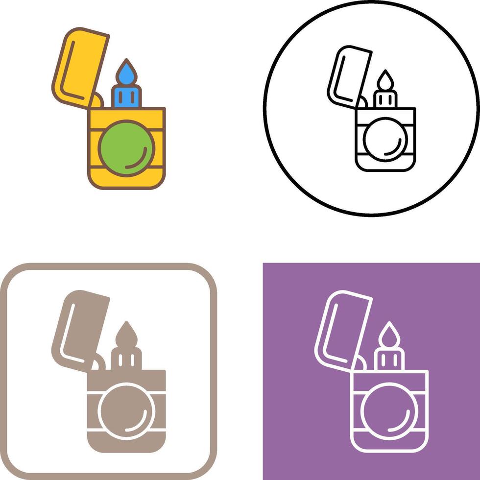 Lighter Icon Design vector