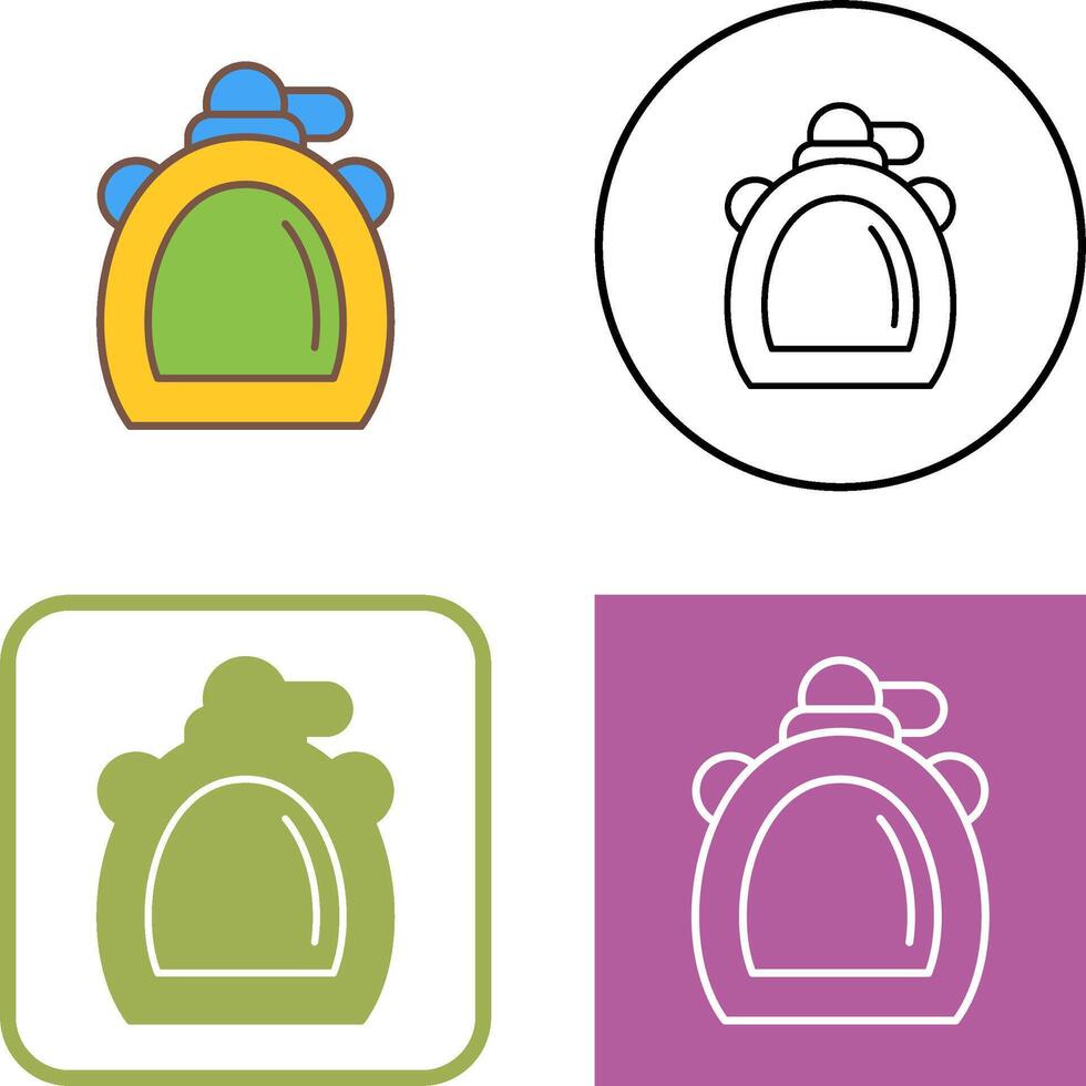 Canteen Icon Design vector
