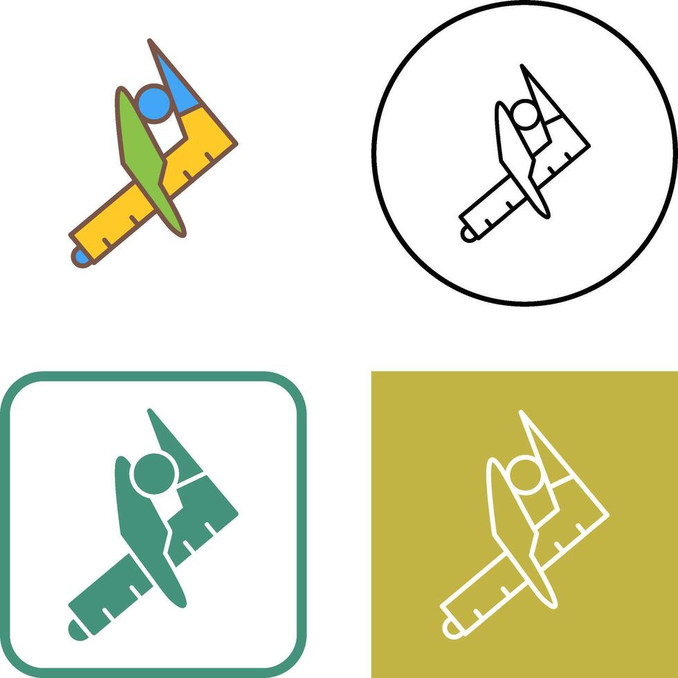 Caliper Icon Design vector