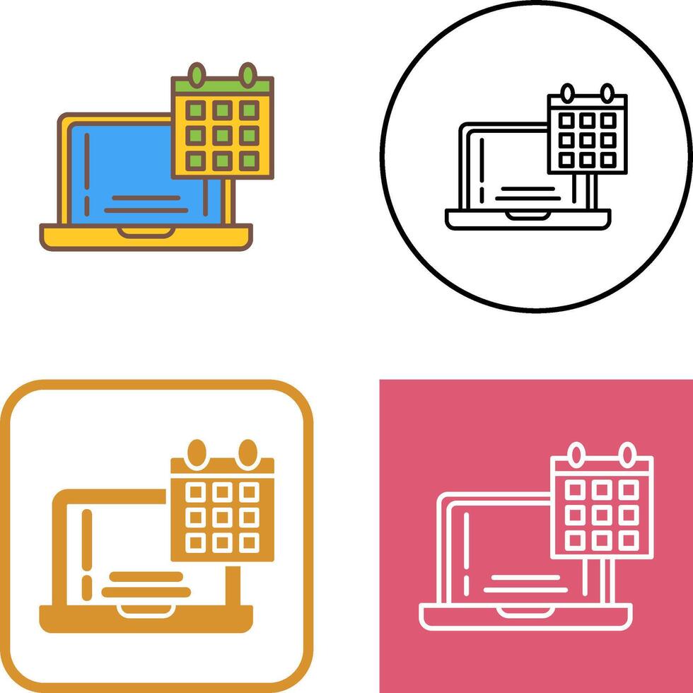 Calendar Icon Design vector