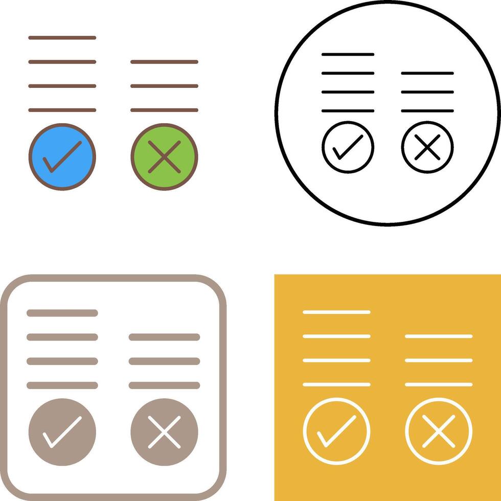 Voting Result Icon Design vector